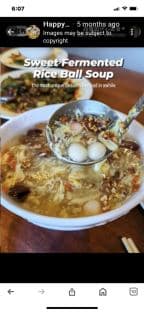 Best Sweet Fermented Rice Ball Soup 酒酿汤圆 in Seattle, WA